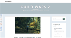 Desktop Screenshot of guildwars2portal.com